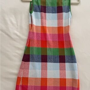 Kate Spade for Target Orange and Blue knit Mini Dress